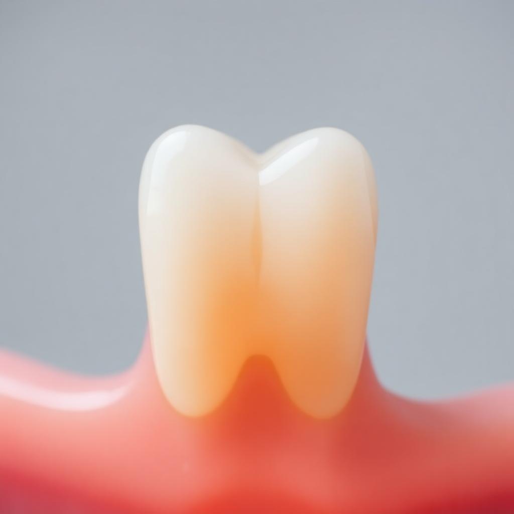 Tooth, restored after